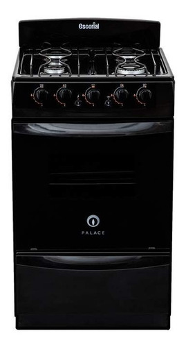 Cocina Palace Black Gas Natural 51 cm - Escorial